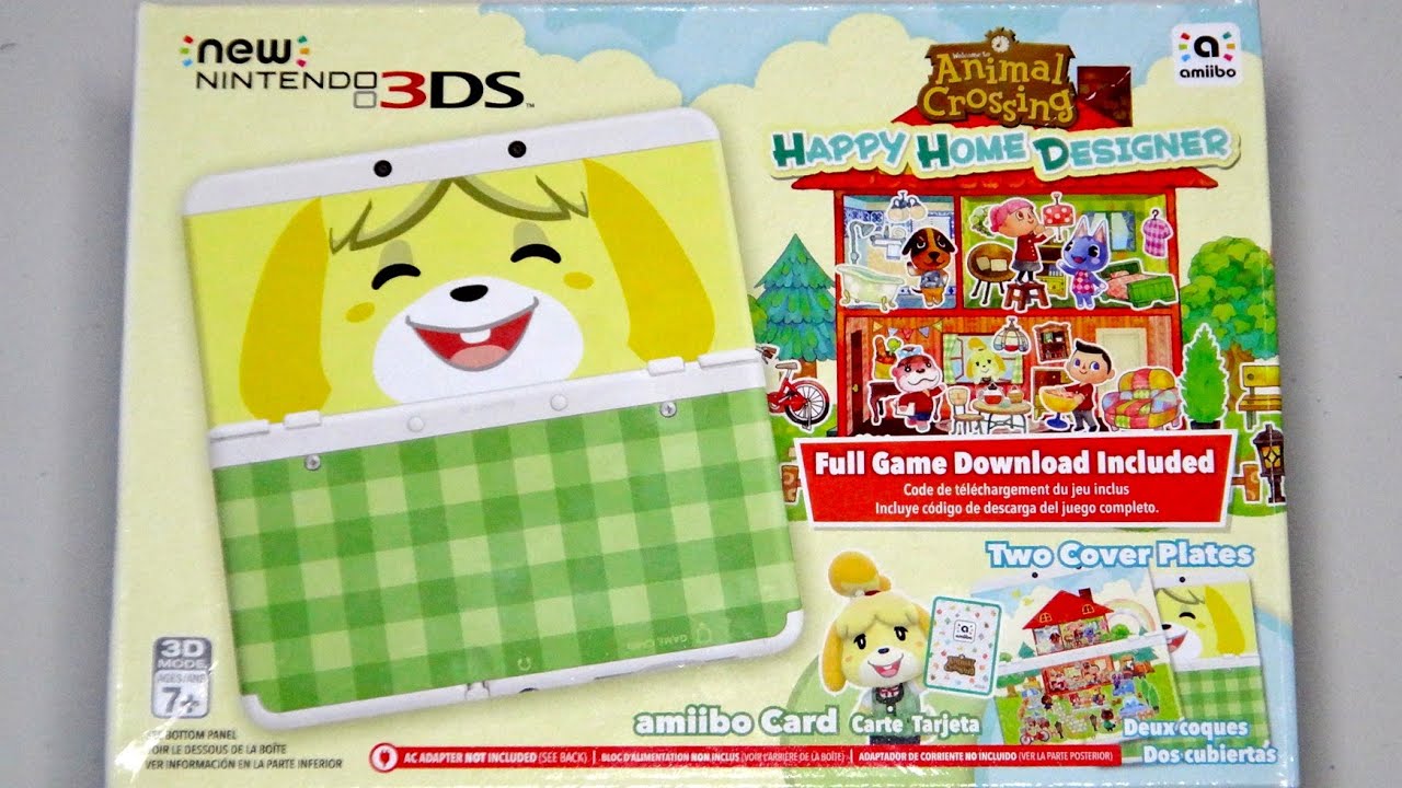 New Nintendo 3DS Animal Crossing Edition (Unboxing)