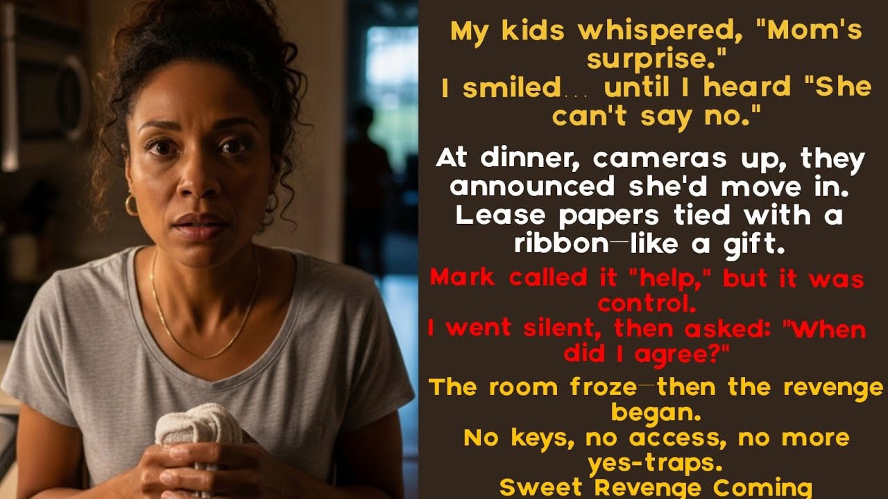 1 Surprise Dinner, 1 Trap: Family Betrayal When Lease Papers Hit the Table in Public