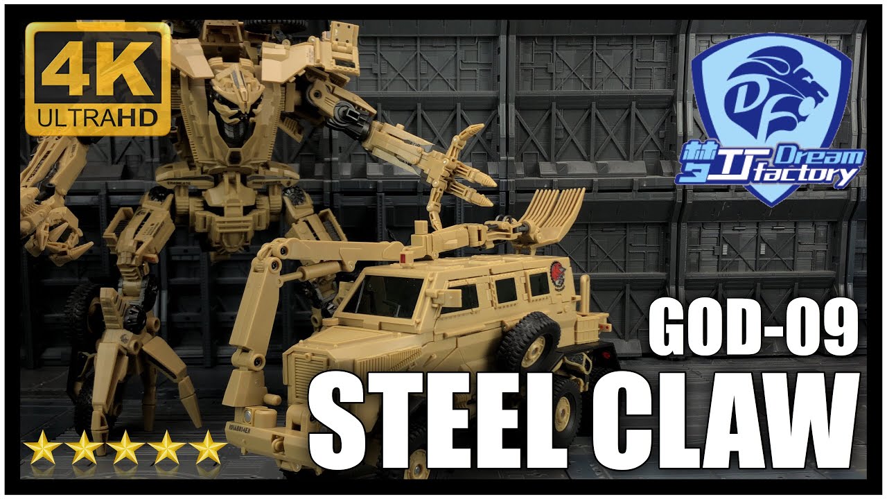 TF Dream Factory GOD-09 STEEL CLAW Transformers Bonecrusher