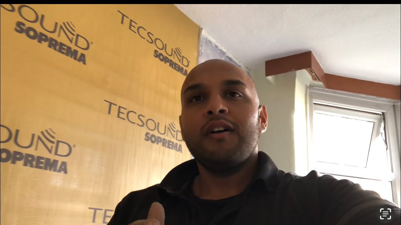 Building a soundproof wall @tecsoundsolutionsacoustiqu6320 @ROCKWOOLGroup