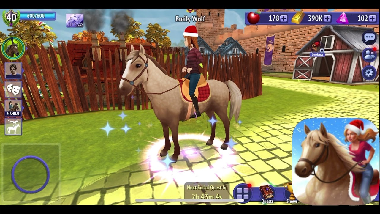 i am recreating the HRT loading screen! || Emily Wolf #horseridingtales