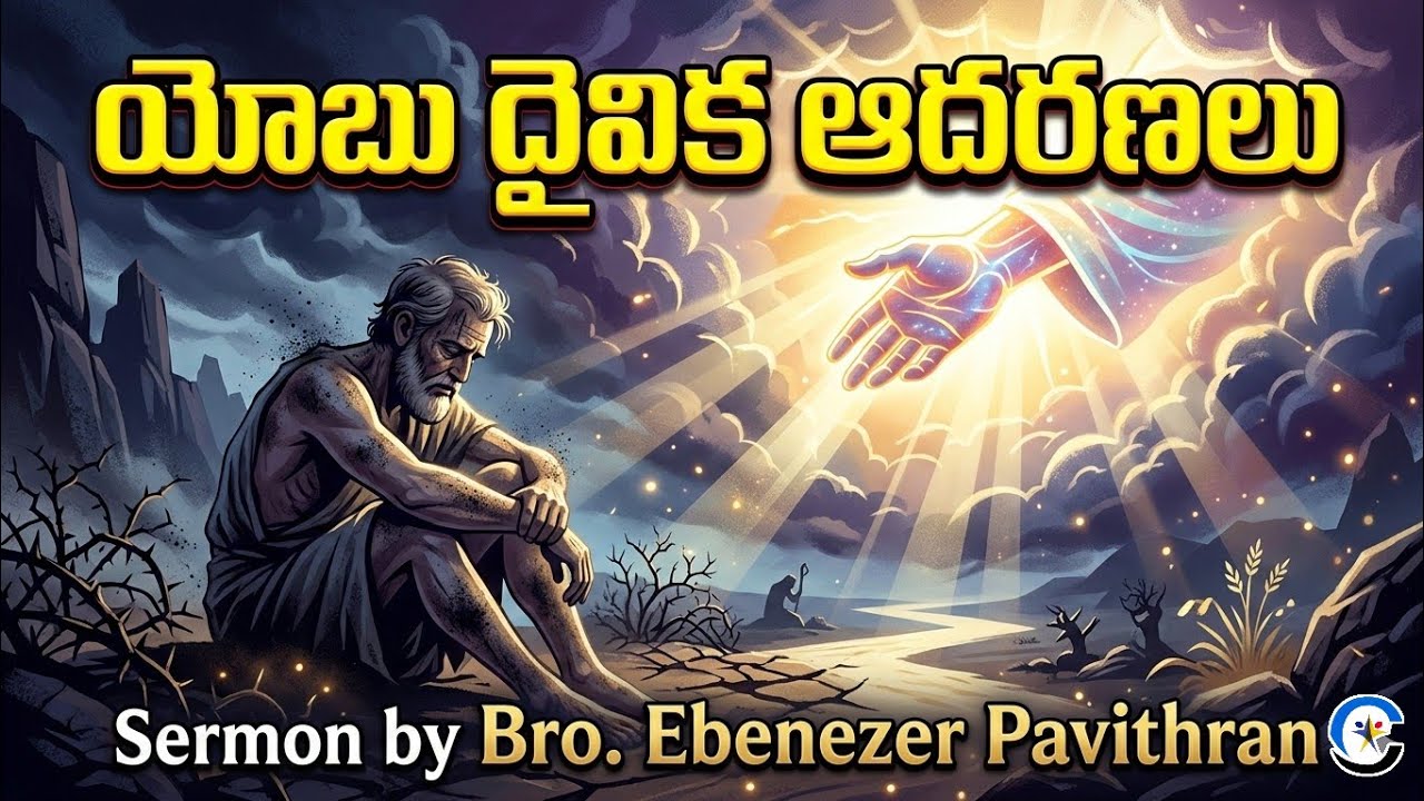 యోబు - దైవిక ఆదరణలు || Bro. Ebenezer Pavithran || Christian Assembly Yemmiganur || 01.03.2026