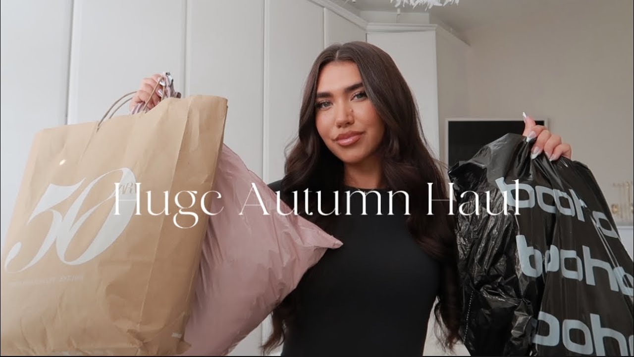 Huge Autumn Haul, Zara, PLT, Boohoo and more! | AALIYAH FAIRBROTHER 