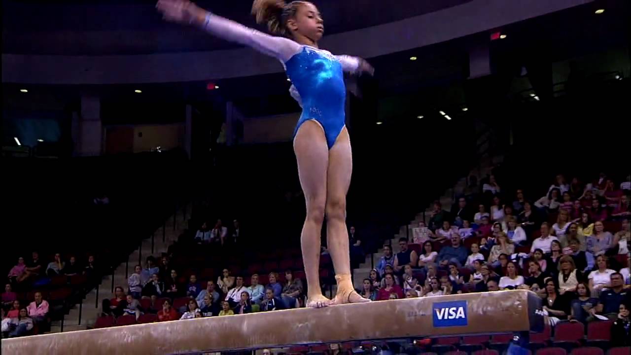 Mattie Larson - Balance Beam - 2008 Visa Championships - Day 1