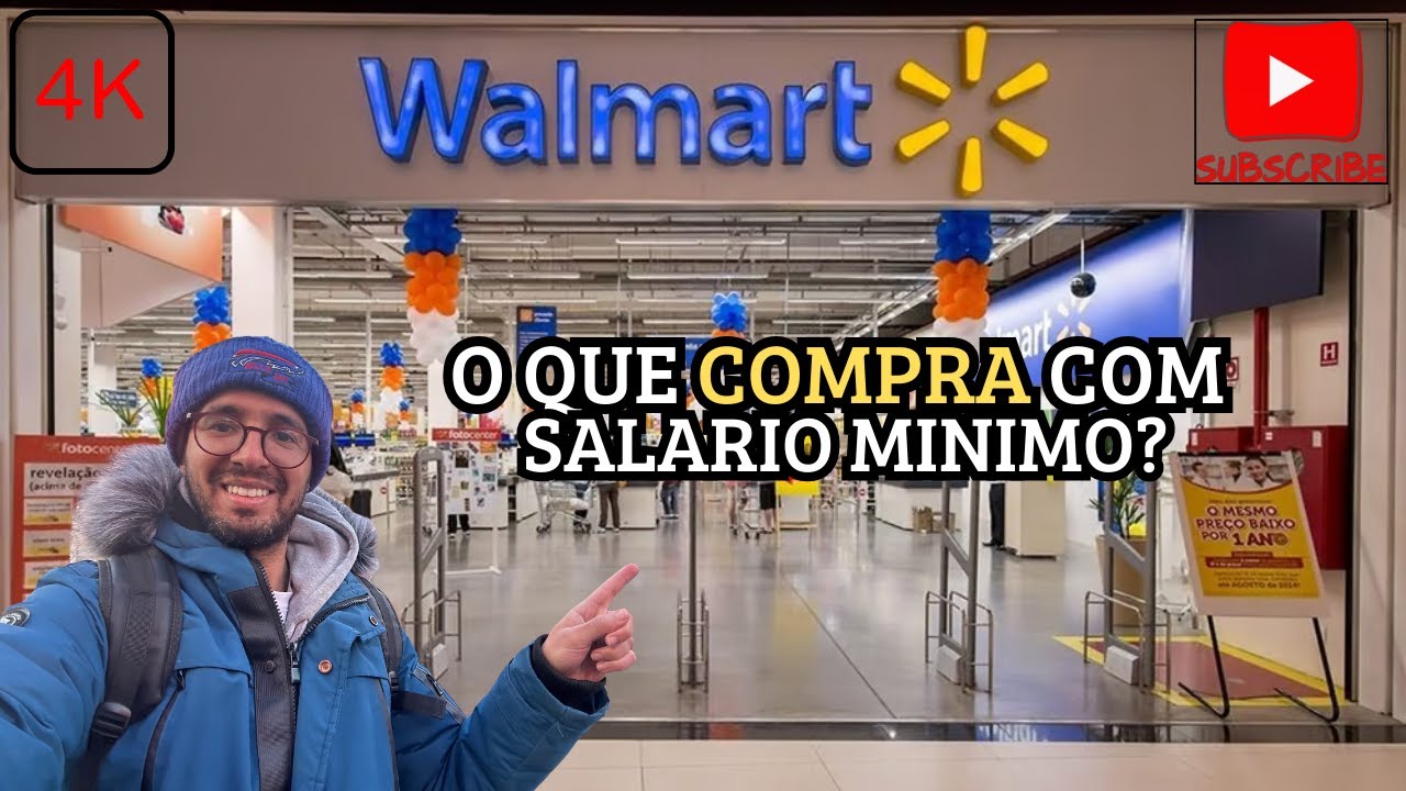 Passeando no SUPERMERCADO Walmart em Toronto CANADÁ!