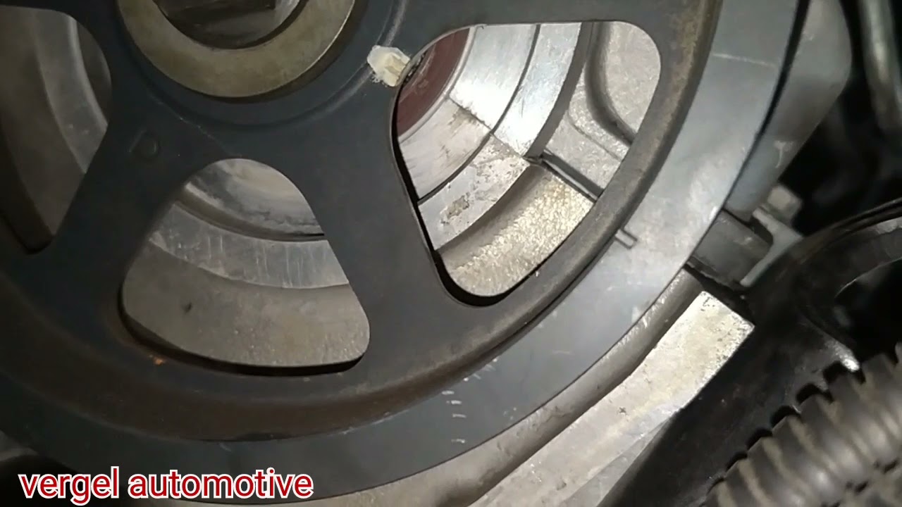 Hyundai Santa Fe timing marks