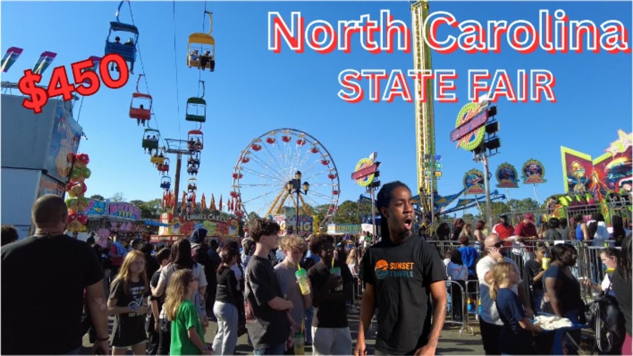 I Spent 24 Hours in RALEIGH NC What Happened | State Fair 2025