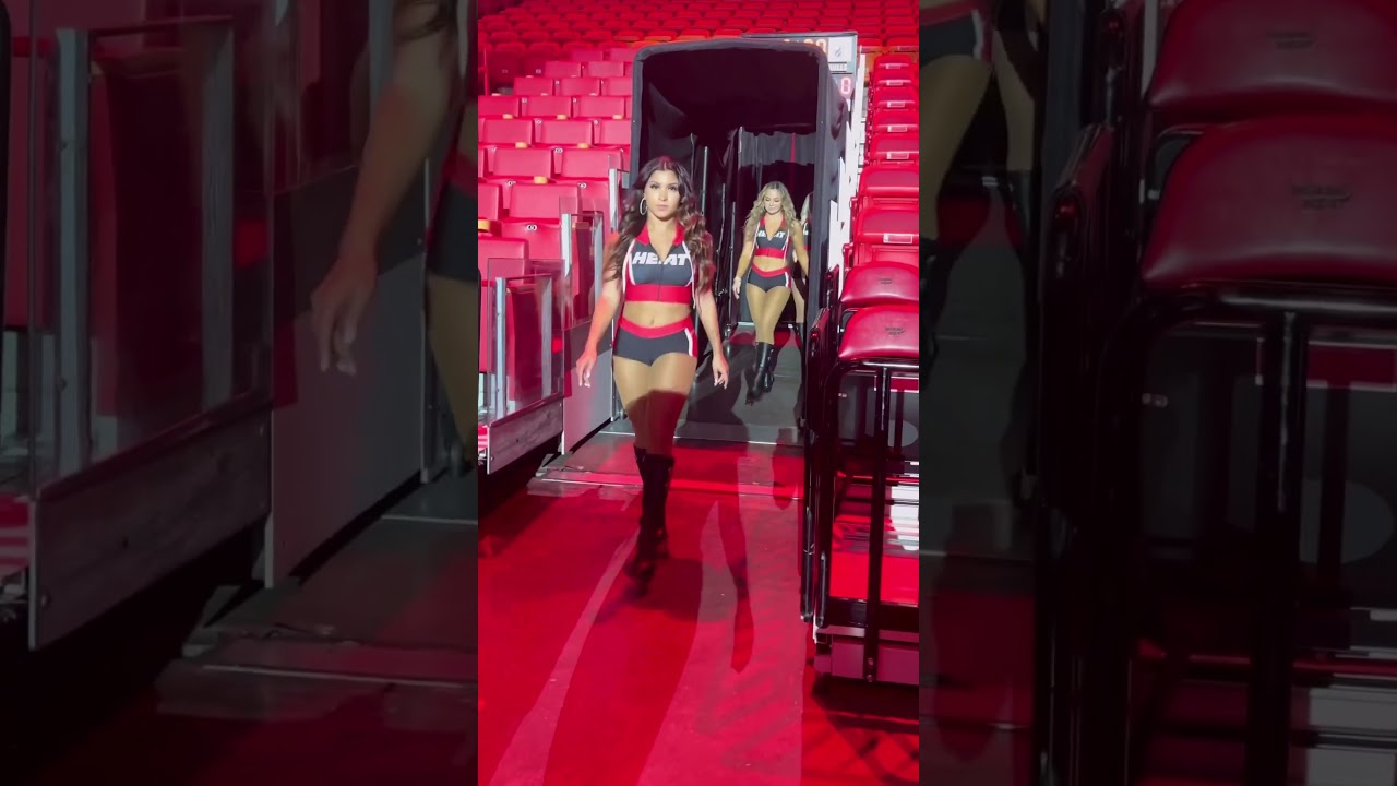▶️ Heat Dancers Coming In Hot 🔥🏀 Miami Heat NBA Basketball