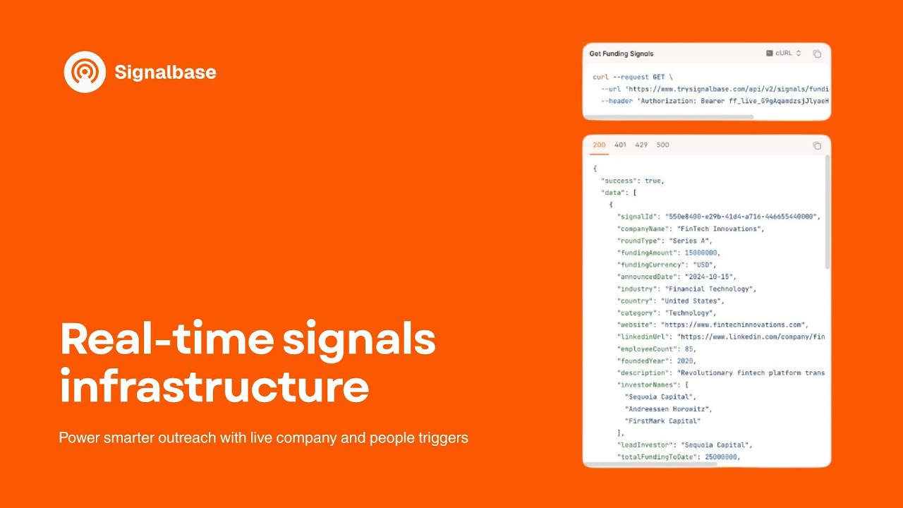 Discovering the technical part of Signalbase - Rapid Fire interview
