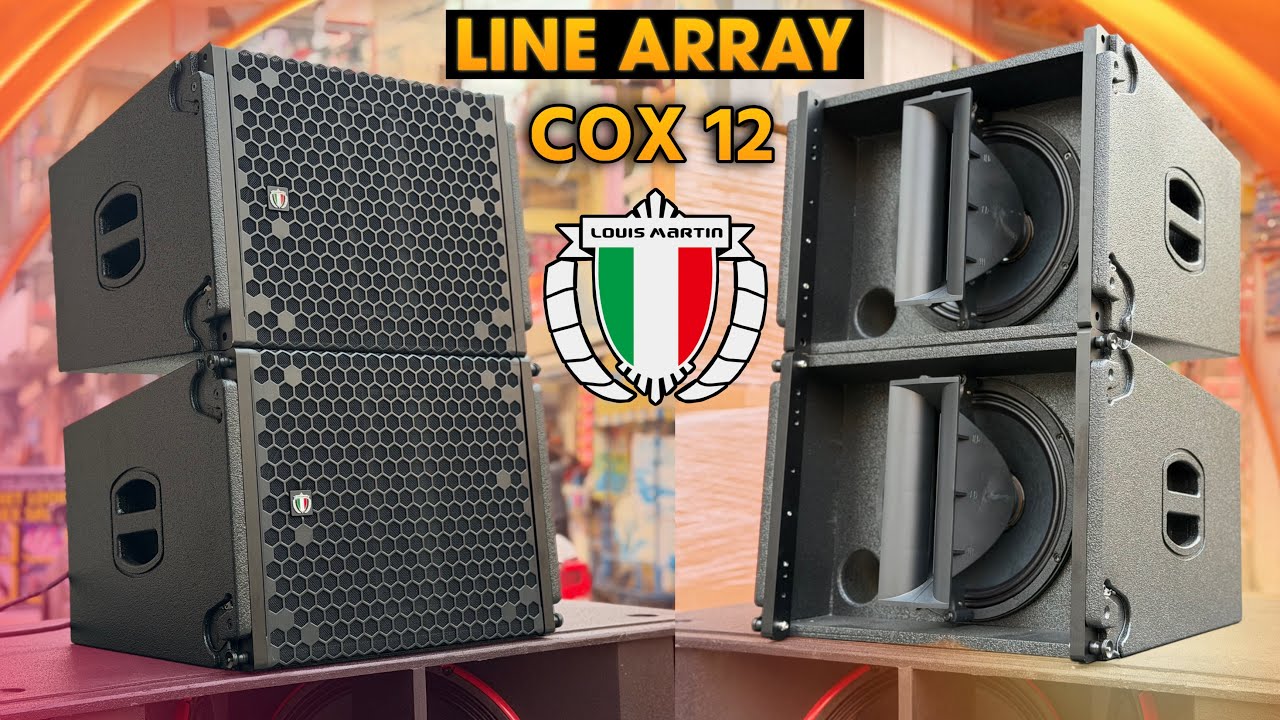 ऐसा DJ Line Array कही नही देखा होगा।Louis Martin COX12 Line Array