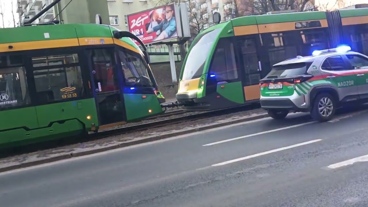 Wstrzymanie Ruchu Na Odcinku Traugutta + Bonus Tramwaj Pcha Tramwaj