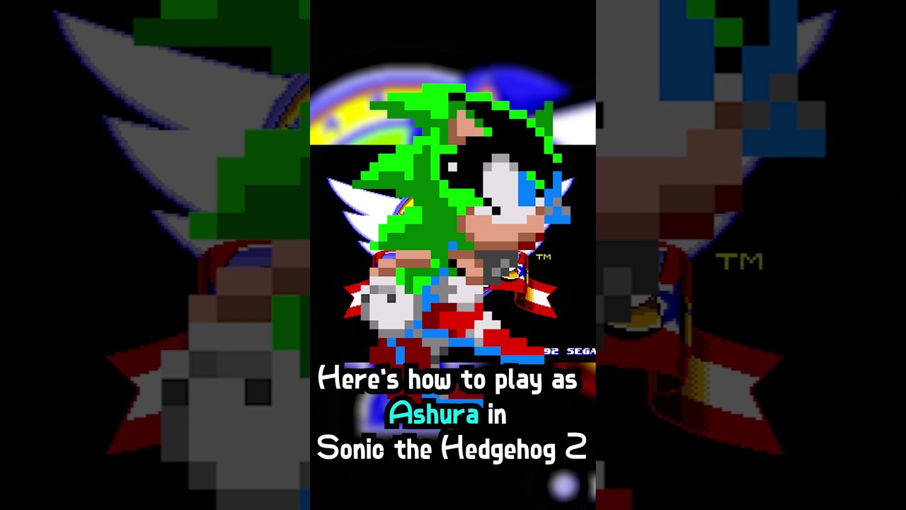 Play as Ashura in Sonic 2! #sonicthehedgehog #sonicthehedgehog2