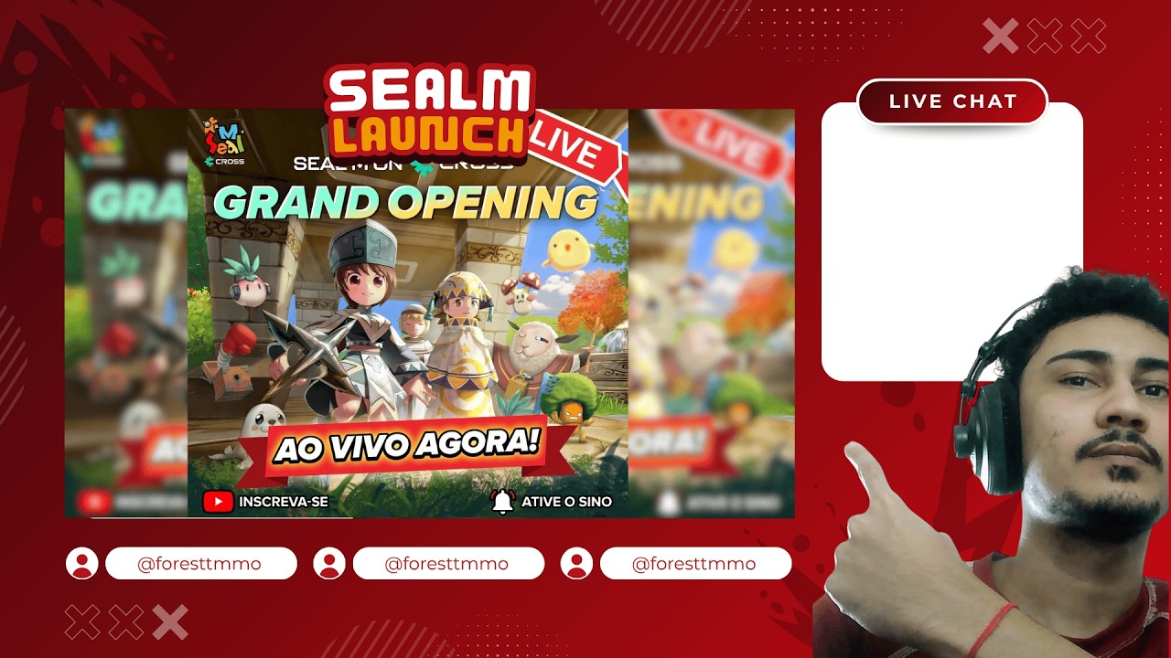 SEALM on CROSS MMORPG CRYPTO - !exitlag - !pix
