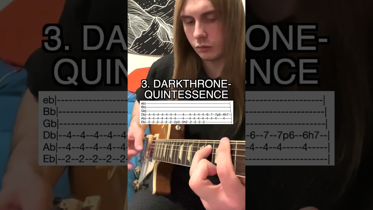 5 Iconic Black Metal Guitar Riffs (With Tabs)