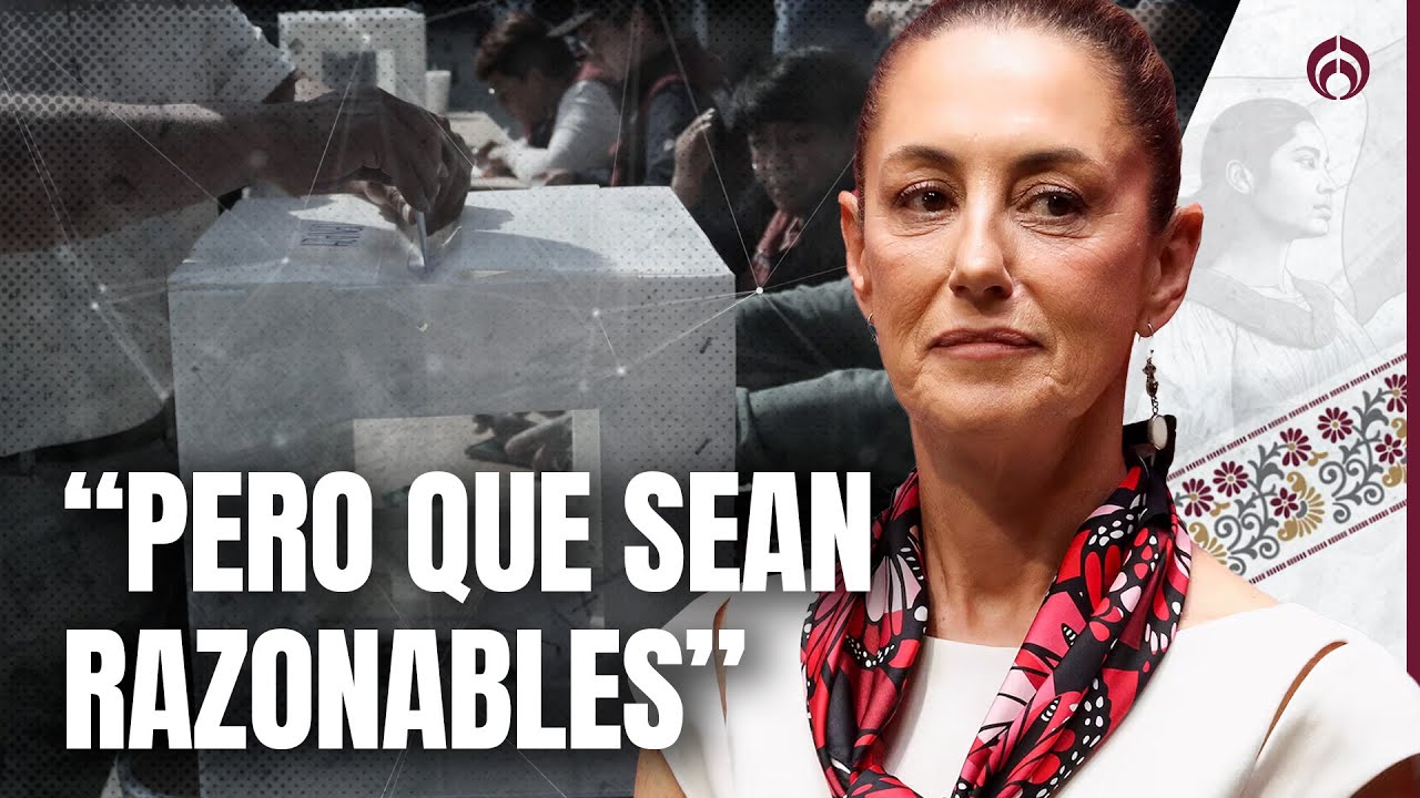 Sheinbaum garantiza autonom&iacute;a del INE en reforma electoral