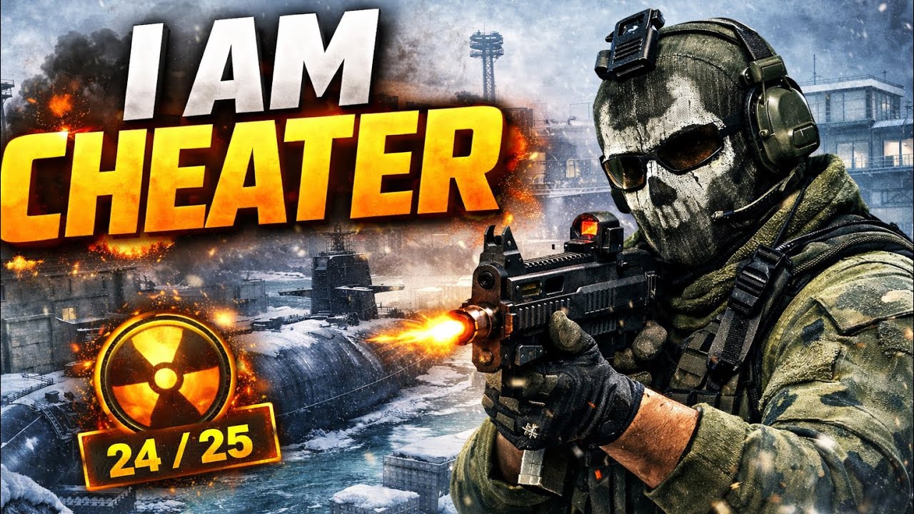 MW2 CHEATER WITH UMP// ANOTHER FAIL ATTEMPT FOR NUKE :(