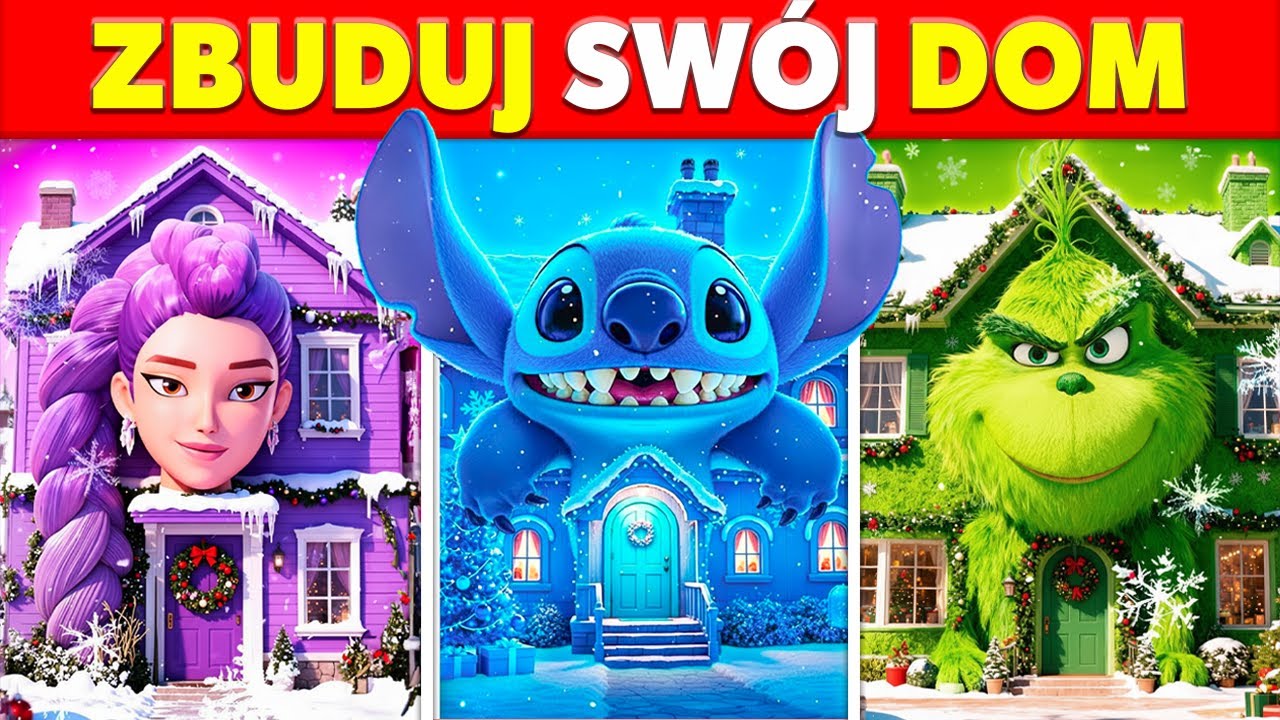Co Byś Wolał…? 🎄 Zbuduj swój wymarzony Świąteczny Dom! 🎅