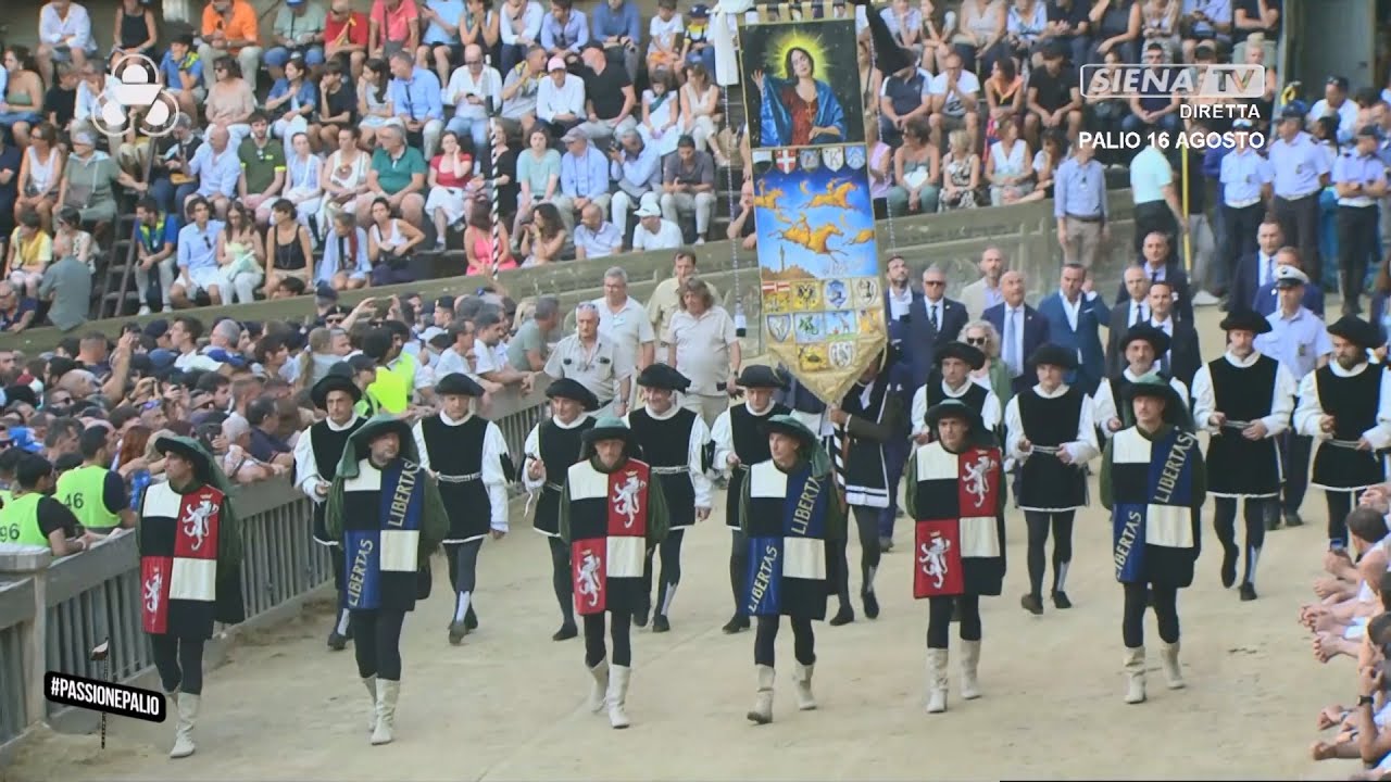 CORTEO STORICO E CORSA DEL PALIO DI SIENA DEL 16 AGOSTO 2025