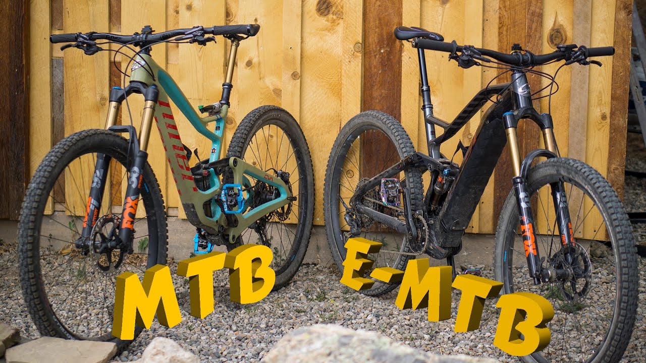 Riding two versions of the SAME BIKE (e-bike vs. non-e-bike) - Niner RIP e9 vs Niner RIP 9 RDO