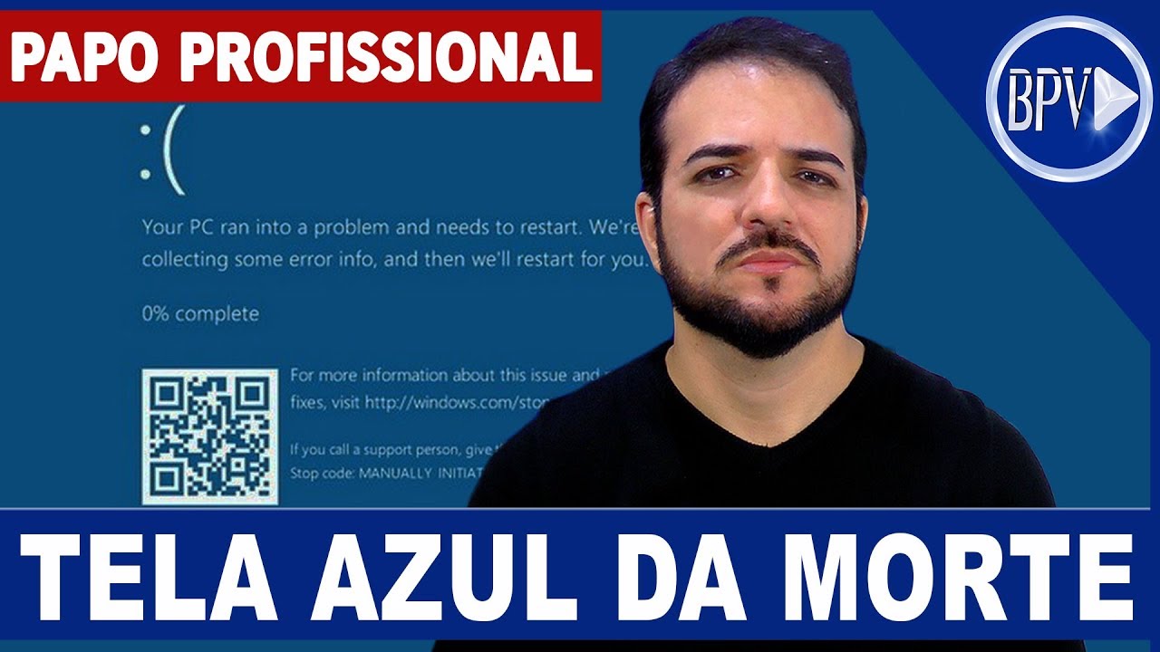 Tela Azul da Morte, Tela Preta, seu Windows TRAVOU? Veja o que Fazer!