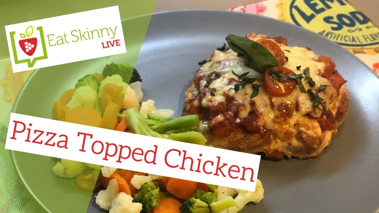 HOW TO MAKE Pizza Topped Chicken | THE TASTIEST CHEESE & TOMATO TOPPINGS YOU'LL EVER HAVE