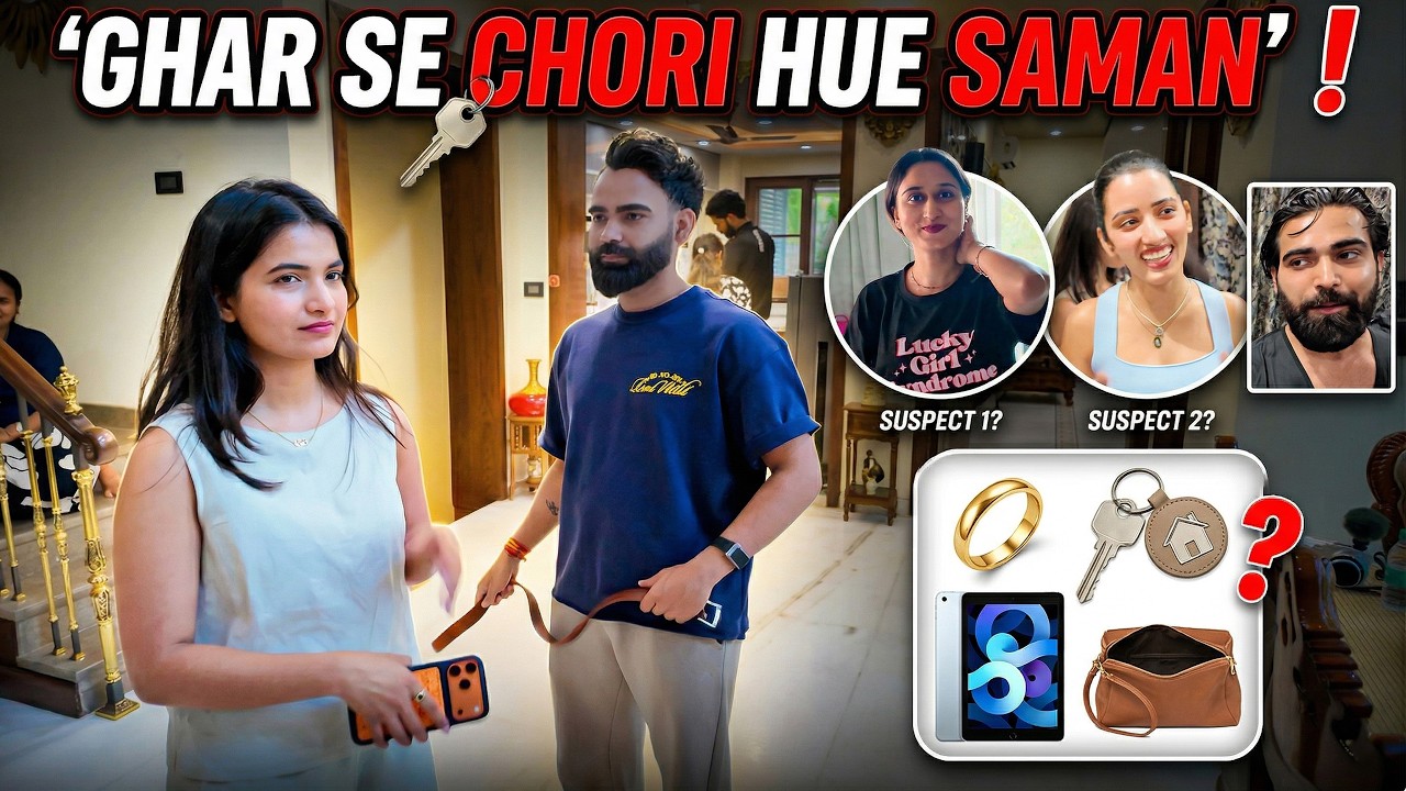 Ghar se Chori hue Saman😳