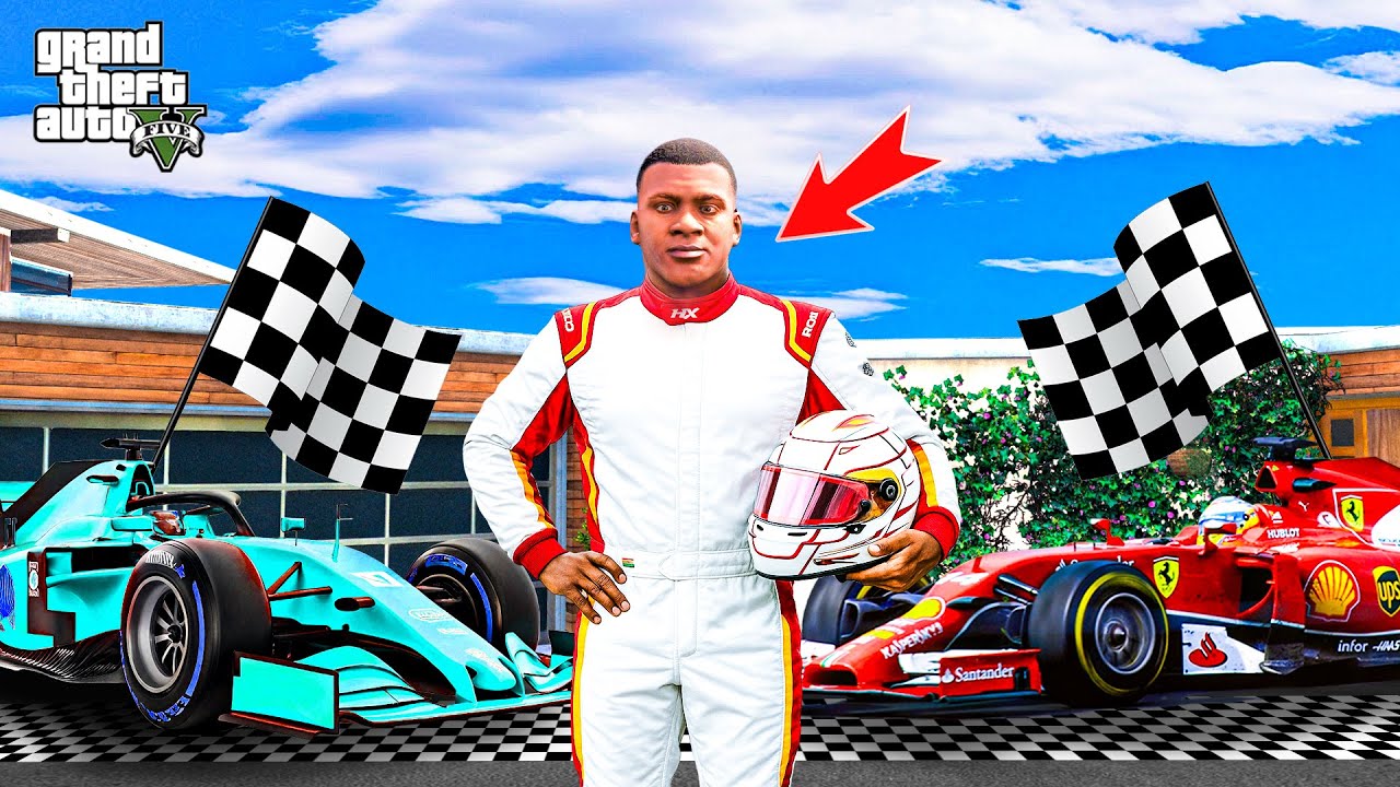 GTA 5: Franklin Buy A New F1 Supercar To Join Races in Gta 5  (GTA 5 Mods)