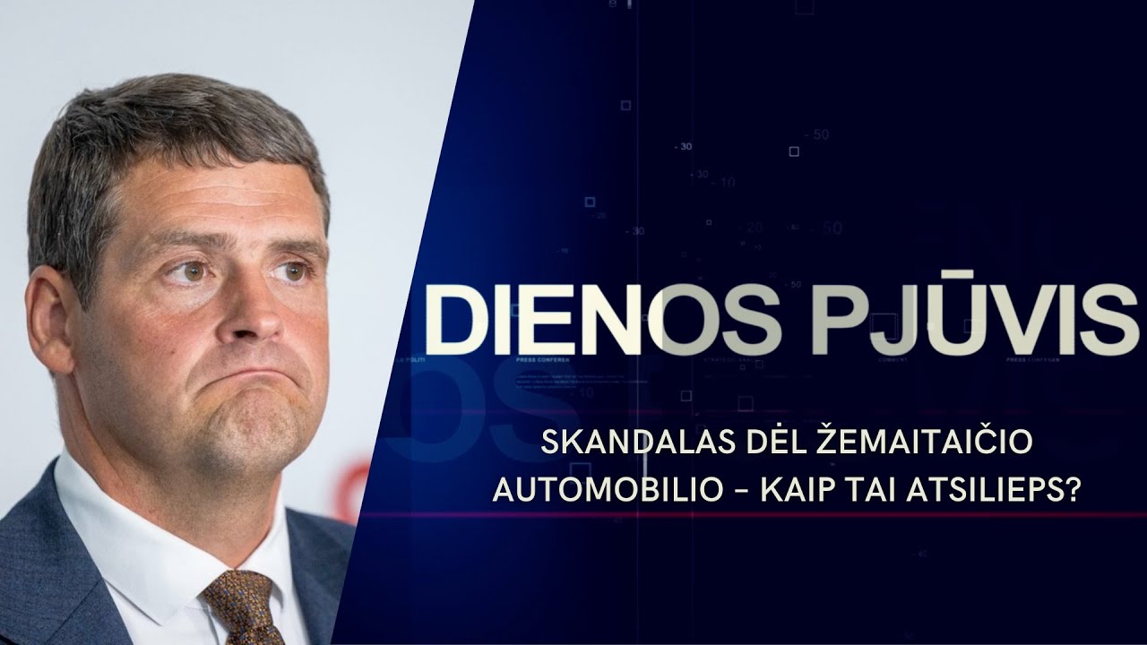 Skandalas dėl Žemaitaičio automobilio – kaip tai atsilieps?| DIENOS PJŪVIS