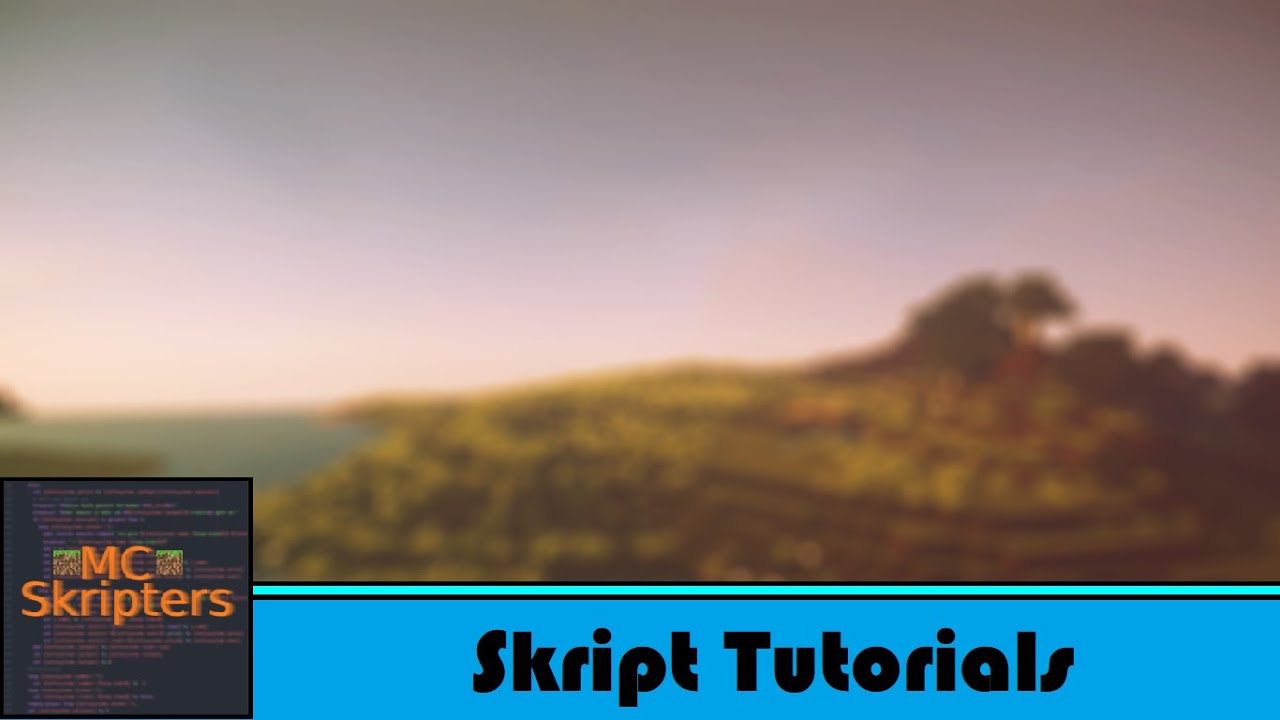 Minecraft Skript tutorial | How to use variables! (Talking in video)