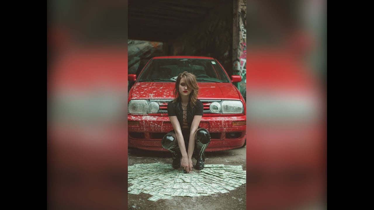 Carro mulher dinheiro
