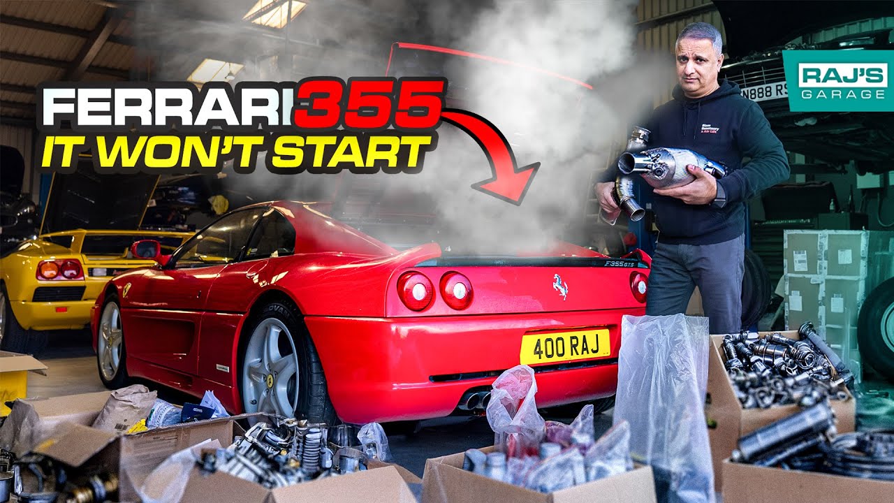 Я отвёз свой сломанный и неисправный Ferrari 355 к специалисту… Неужели всё плохо? | Гараж Раджа