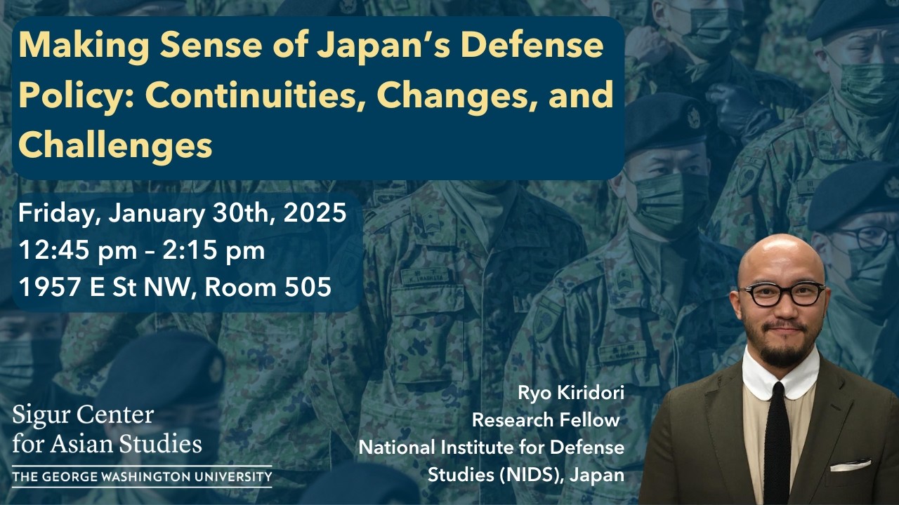 Making Sense of Japan&rsquo;s Defense Policy: Continuities, Changes, and Challenges