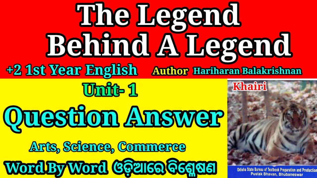 the legend behind a legend question answer| the legend behind a legend question answer in odia