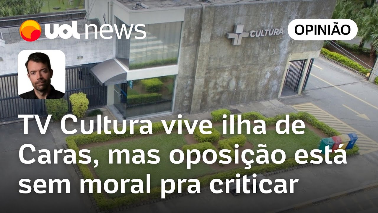 TV Cultura vive ilha de Caras, mas oposição está sem moral pra criticar, diz Raul Juste Lores