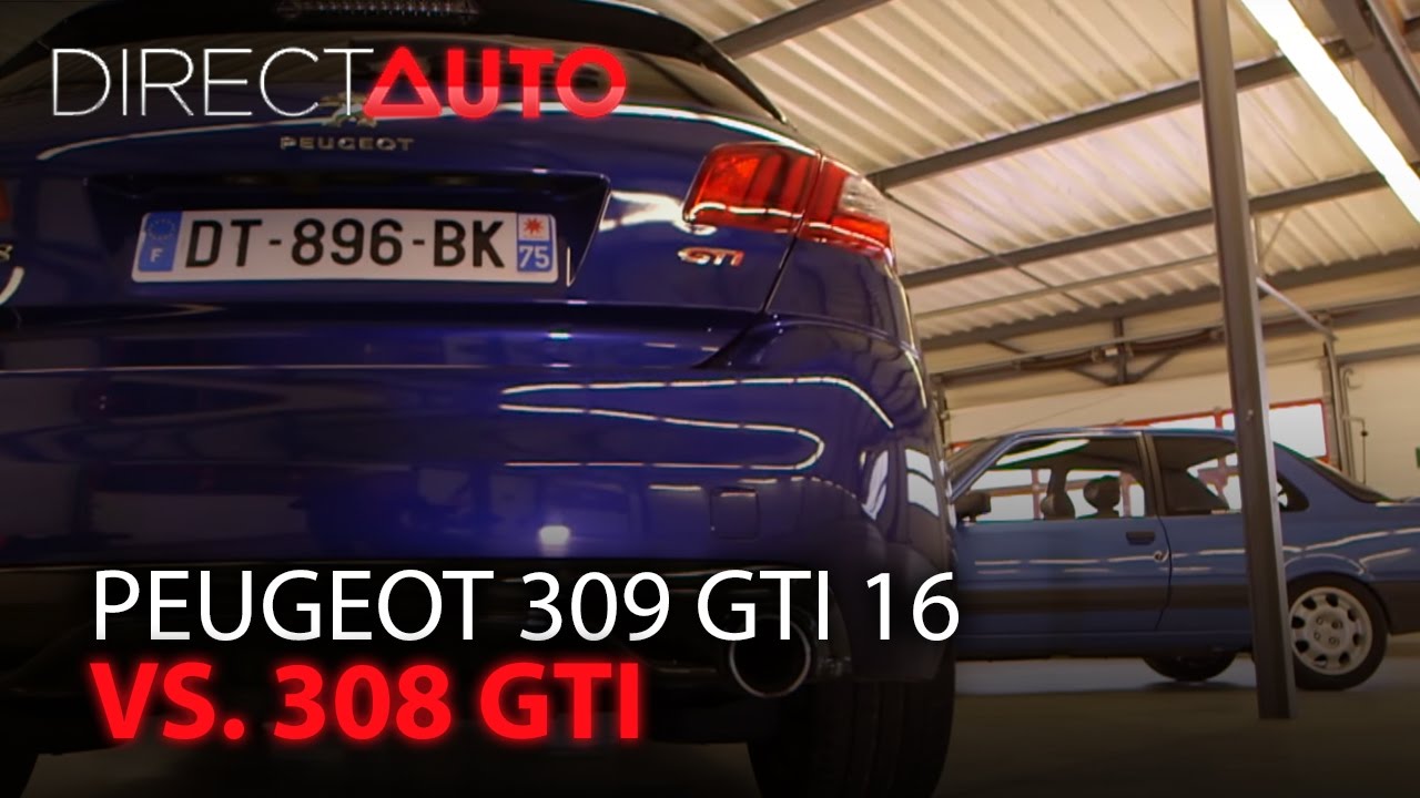 Duel : PEUGEOT 309 GTI 16 vs 308 GTI