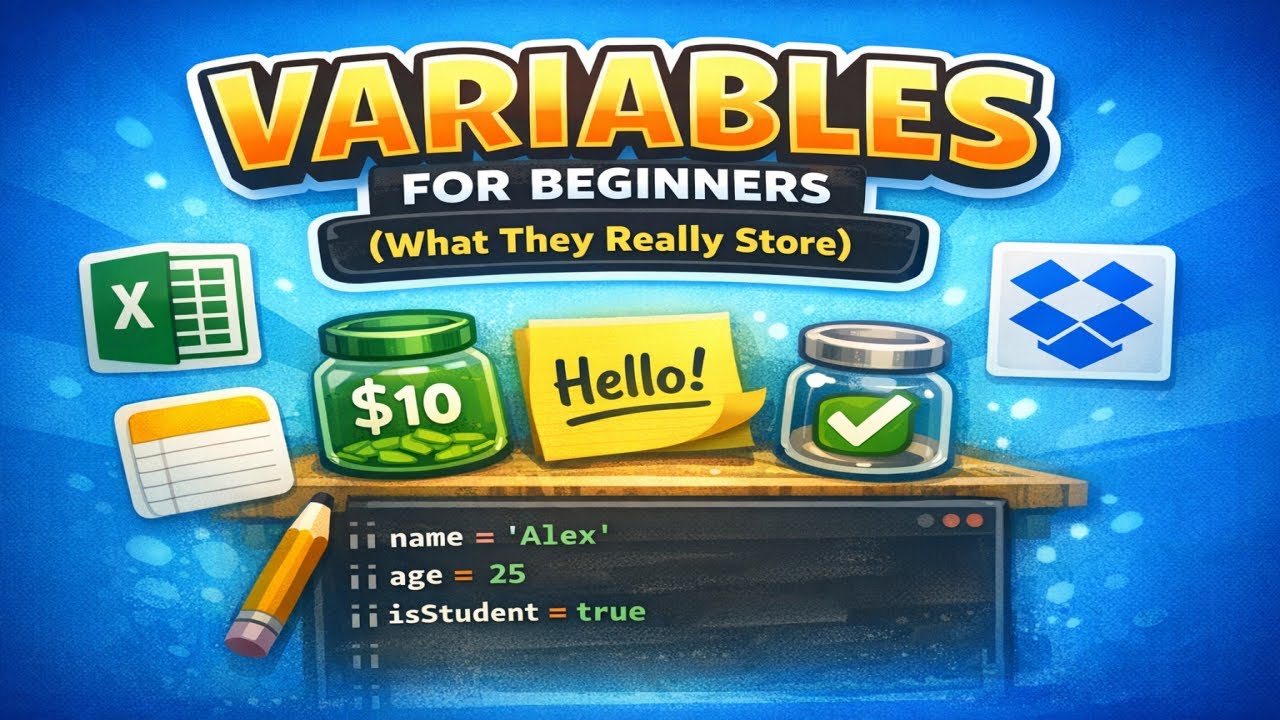 Variables for Beginners (what they really store)