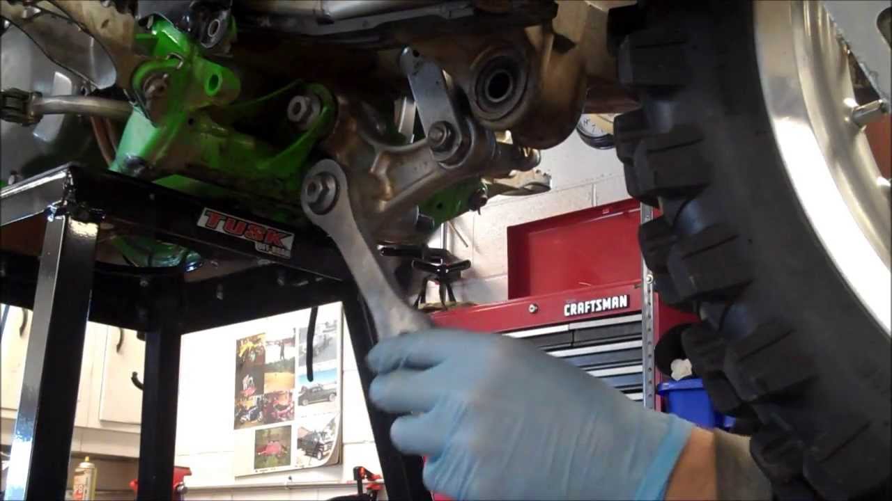 KX250 shock & linkage bearing replacement - Pivot Works