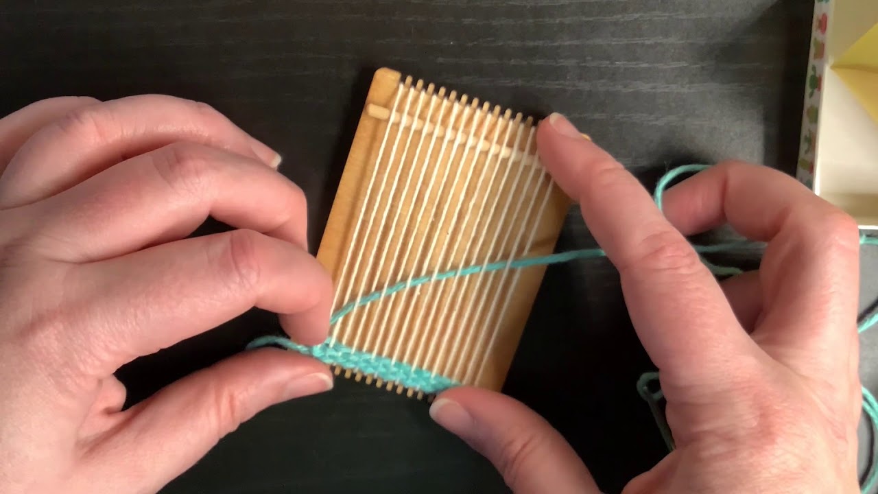 Weaving on a Mini Loom