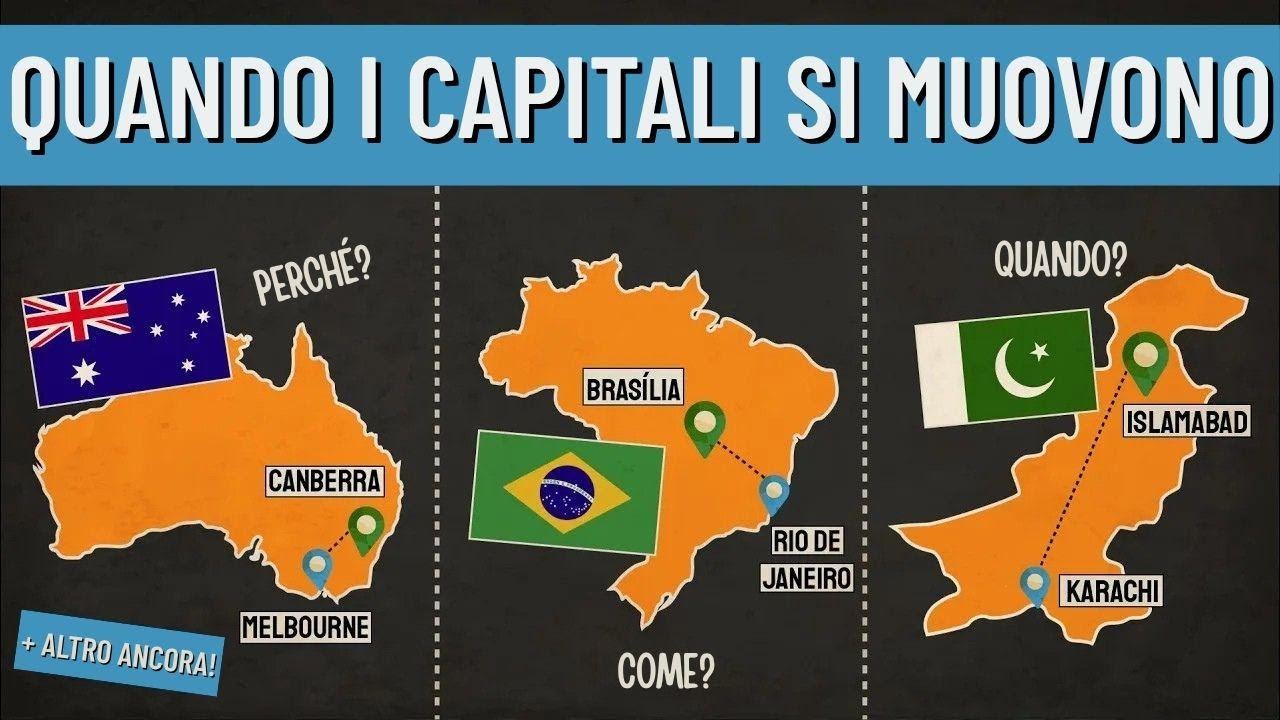 Paesi che hanno cambiato capitale