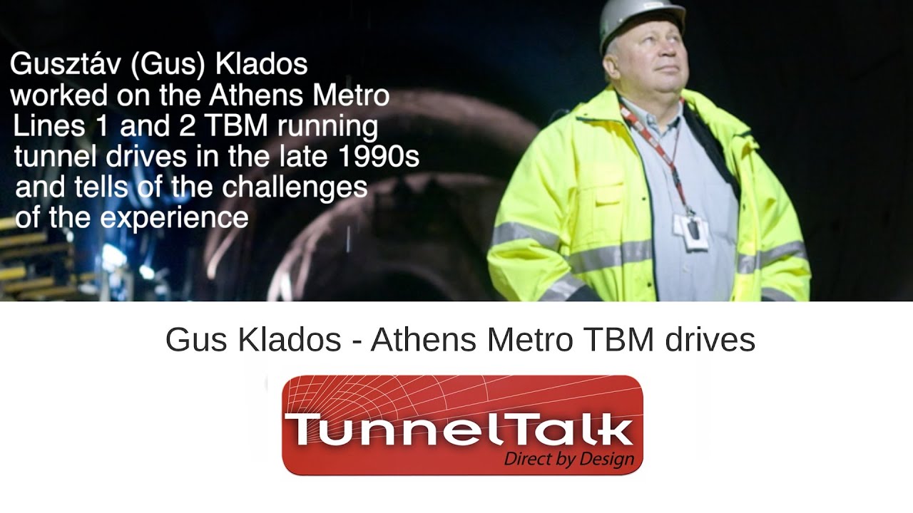 Gus Klados recalls his early Athens Metro TBM drive experiences