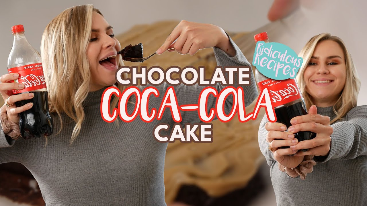 The Most AMAZING Chocolate Coca Cola Cake | Ridiculous Recipes