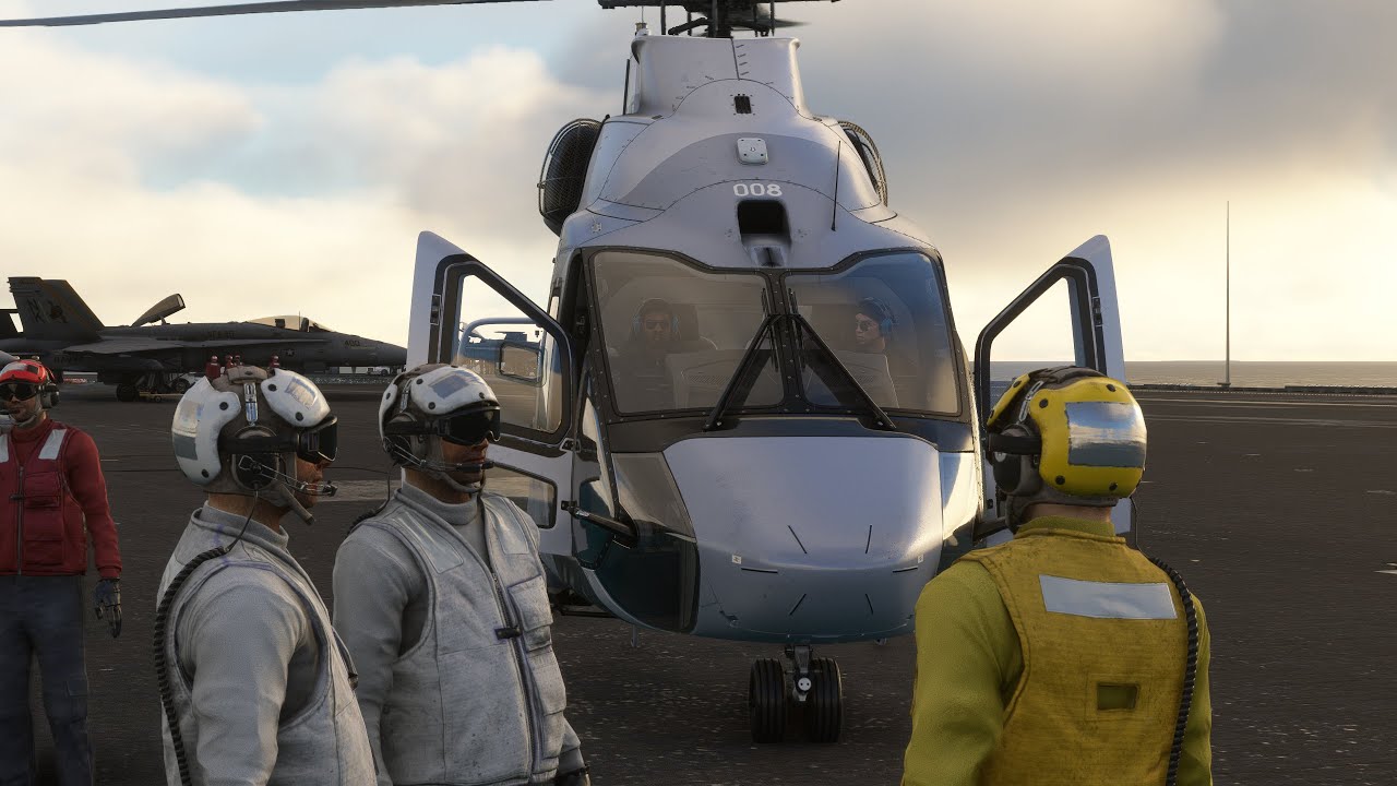 Airbus H160 Marine nationale | Recette en vol | HPG | MSFS