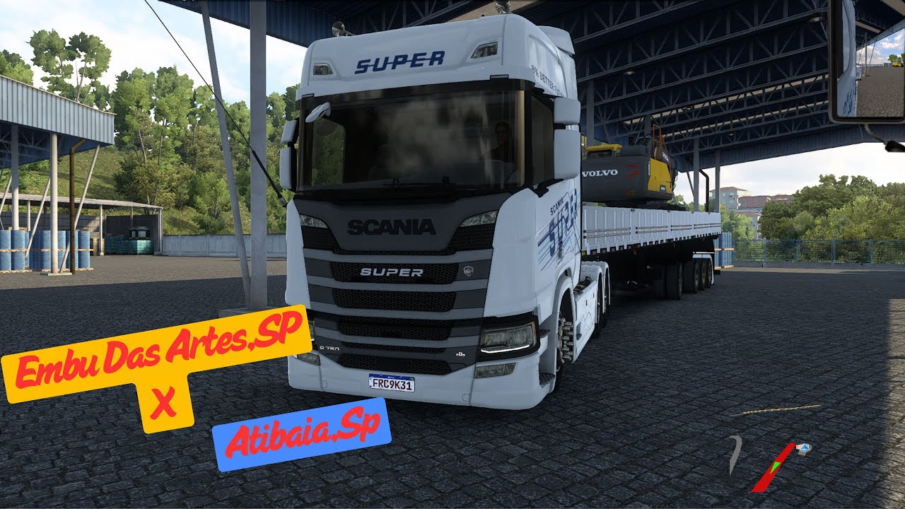 Euro Truck Simulator 2...Embu Das Artes,SP X Atibaia,SP