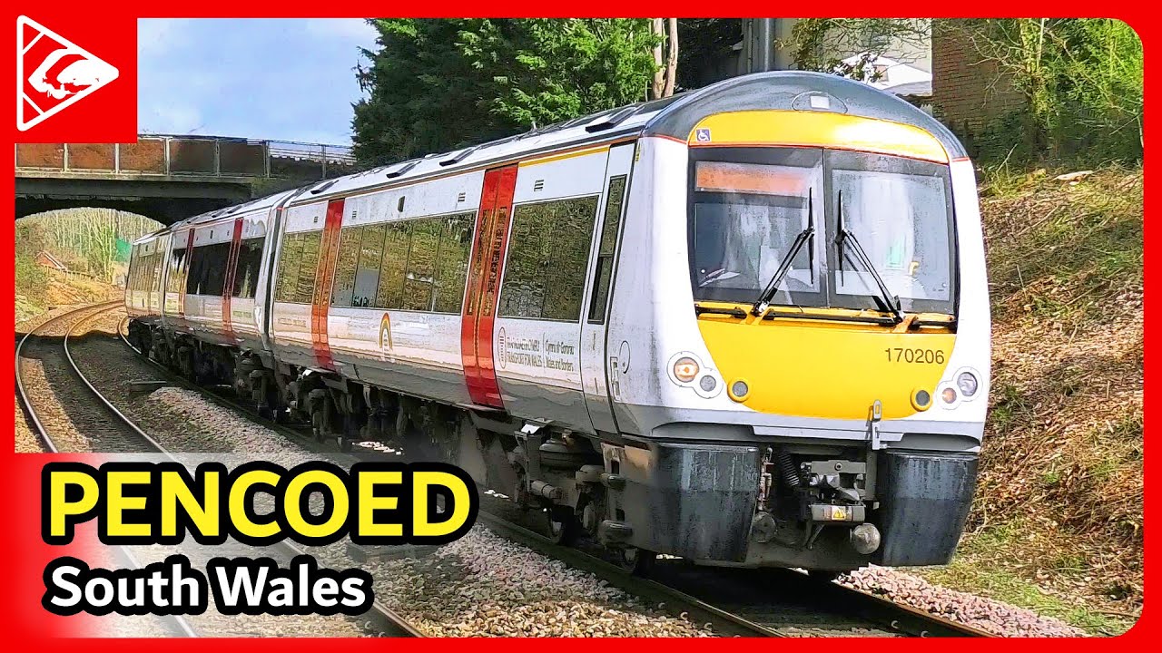 Trains at Pencoed 25/03/2023