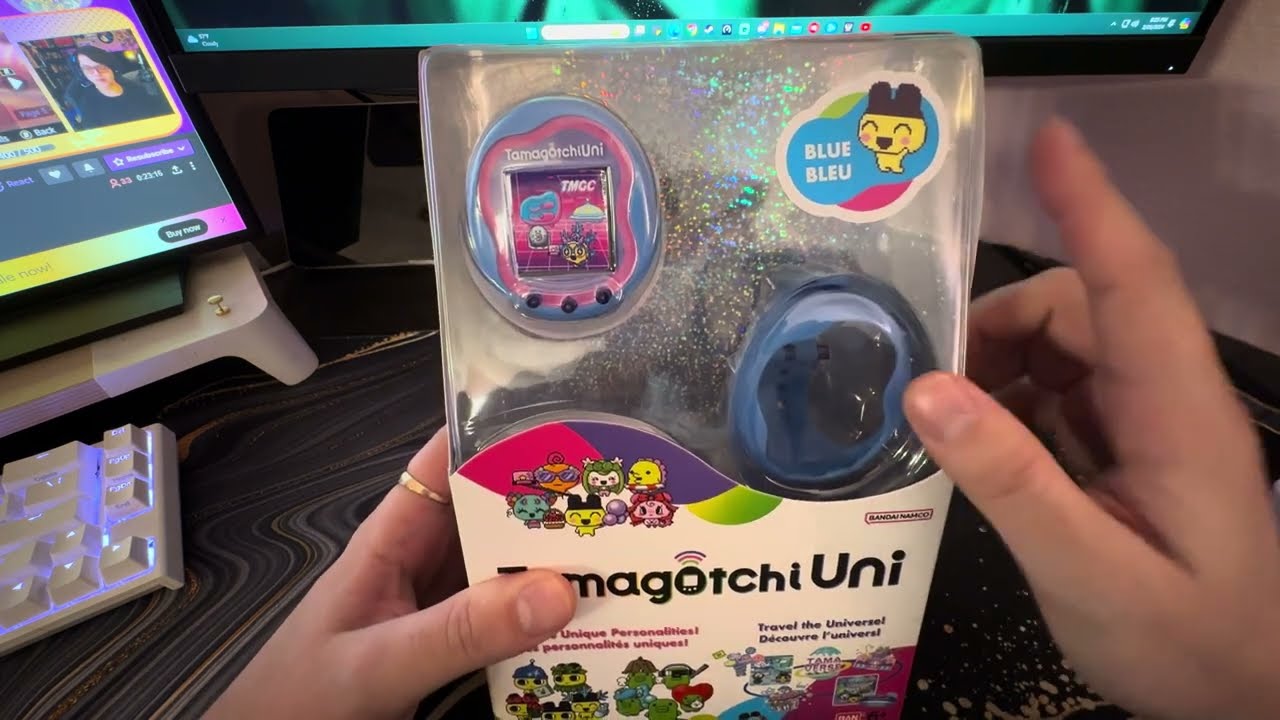 Unboxing the Blue Tamagotchi Uni