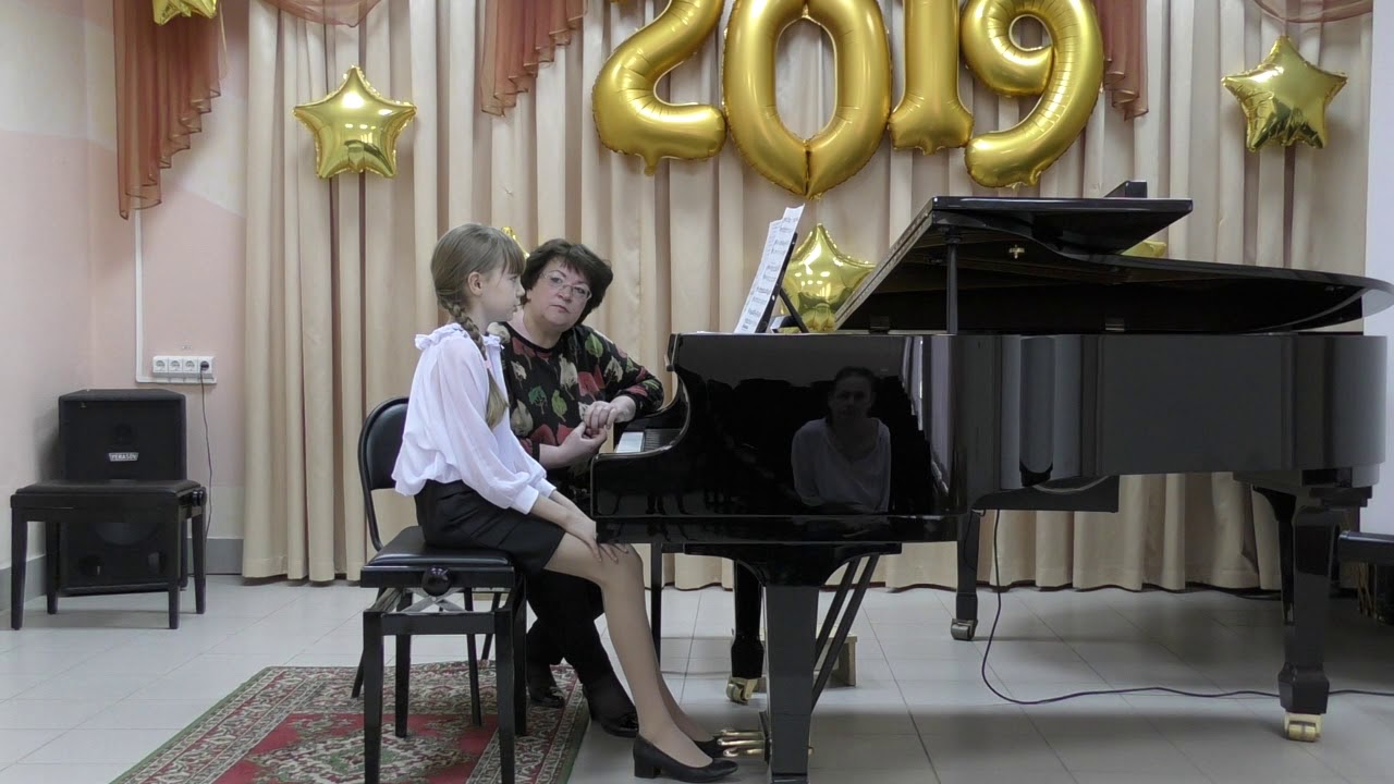 Открытый урок в музыкальной школе / Йозеф Гайдн - Соната Партита До Мажор