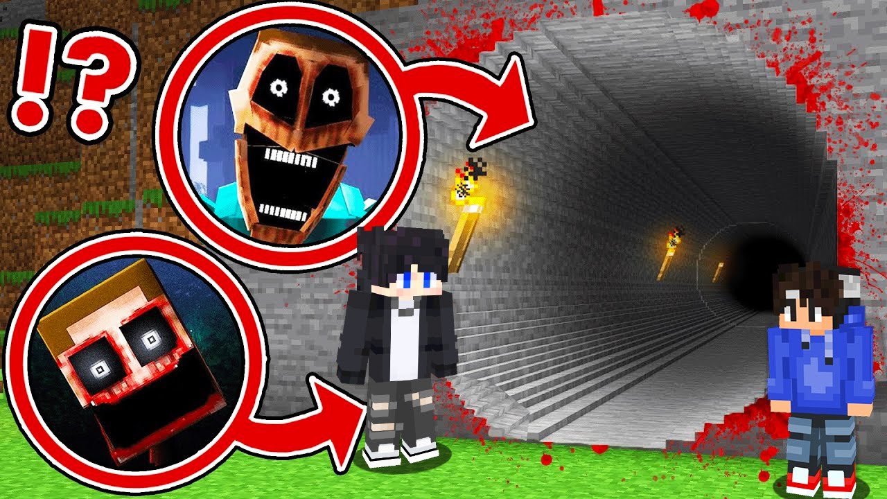 Try to HUNT the SCARY GHOST in Minecraft