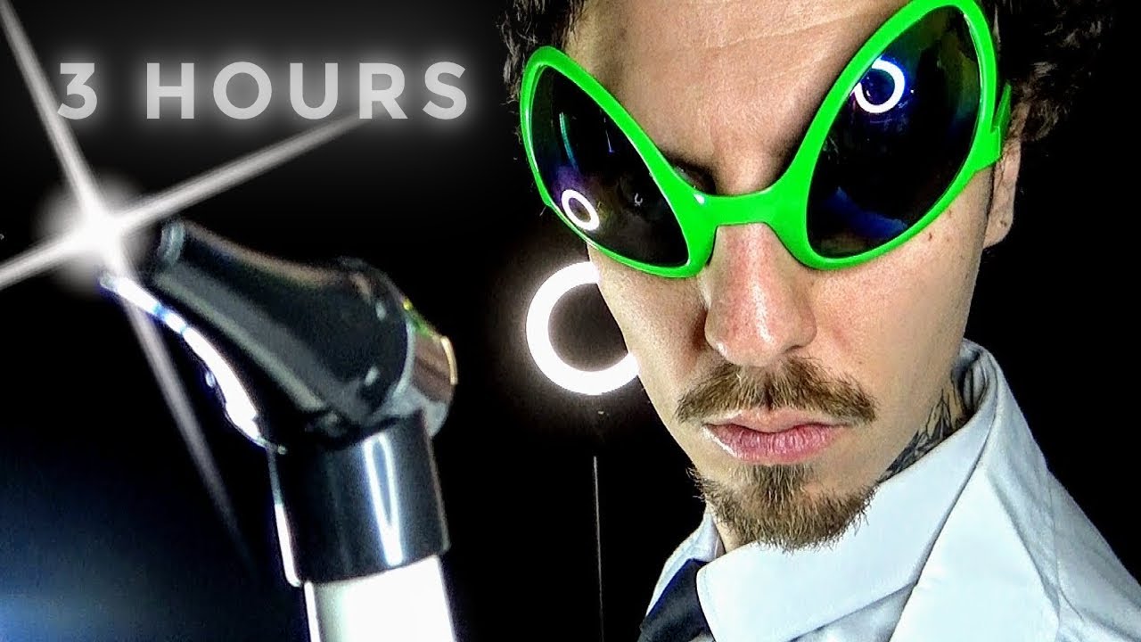 ASMR 3 HOURS EAR CLEANING (YOU CAN CLOSE YOUR EYES) FALL ASLEEP, SLEEP & TINGLES GUARANTEED !!!