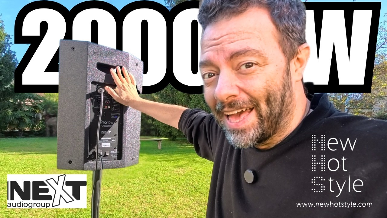 Provo una cassa potentissima per DJ da 2000W - NEXT PRO12A + SUB18SA