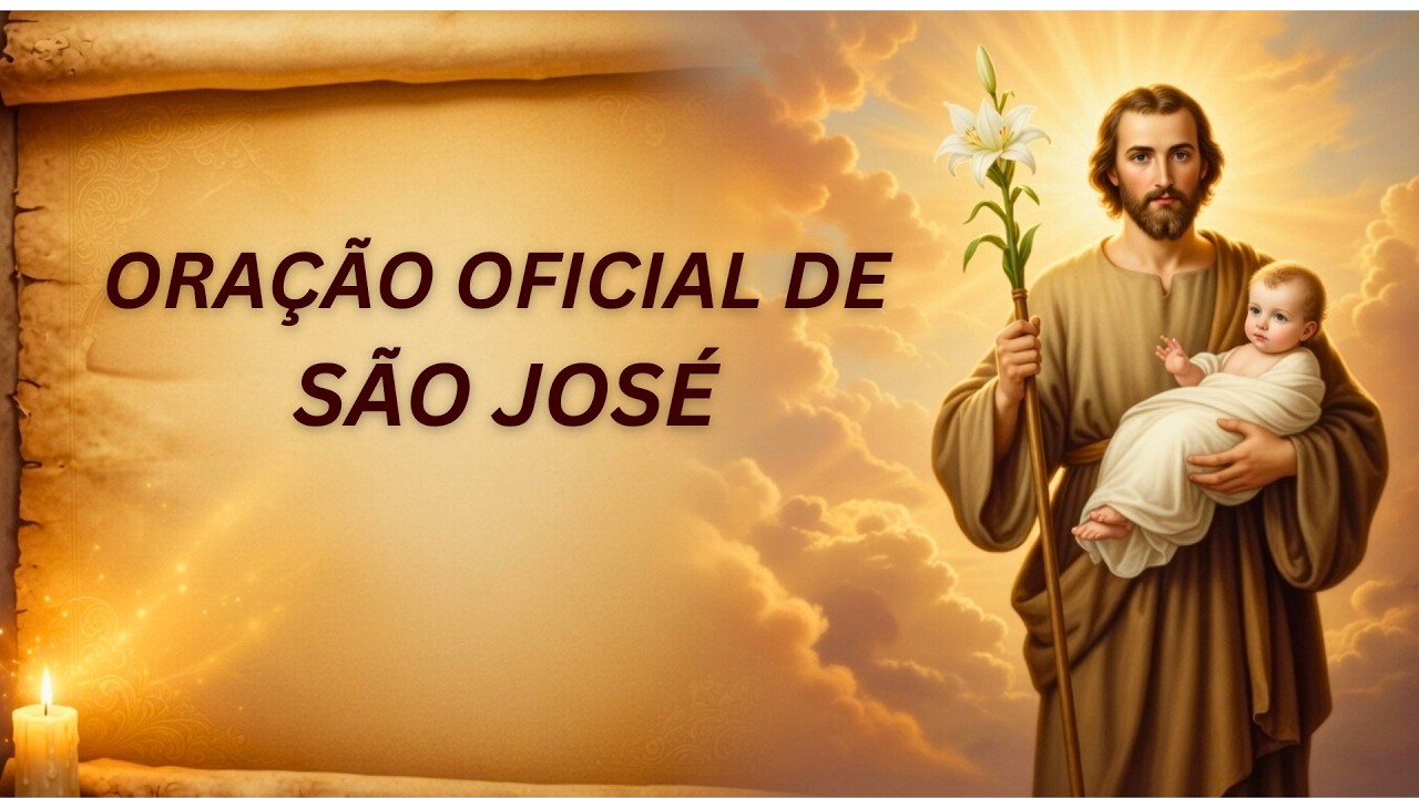 Oração Oficial a São José para Proteção e Graças | Salve, Guardião do Redentor